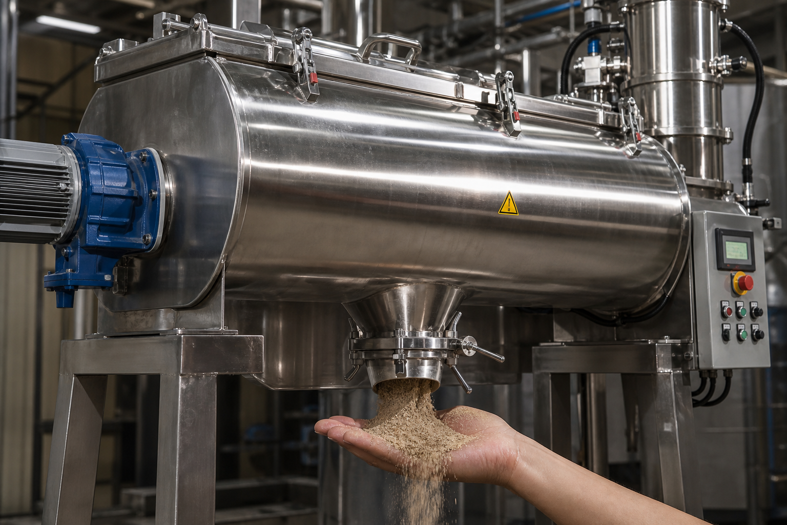 분말 배합·공급
