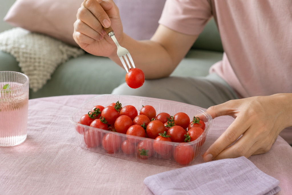 방울토마토 트레이 생산라인